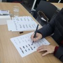 수채캘리 & 시 한줄 이미지