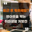 (주)중앙백신연구소 | 퇴근 후 뭐하세요? 번아웃을 막는 직장인 취미생활 처방전
