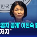 '5.18 유공자 공개' 이진숙 발의에.."입법 저지" / SBS 이미지