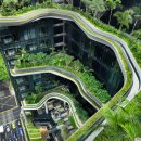 Singapore Hotel's Dizzying View Of Curved Garden Terraces Is Not One You See Every Day 이미지