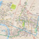 방콕시내/치앙마이등 카오산로드 지도 이미지