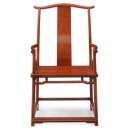 NFT EK :중국 골동품 클래식 고전 가구 중 8대 자단 흑단 황화배 의자 이미지