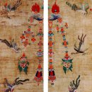 꽃비 내리다-보물 제1270호 영천 은해사 괘불-국립중앙박물관 특별 전시- 이미지