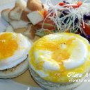 카페 브런치 요리 이미지