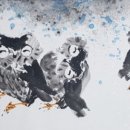 문인수묵화 이미지