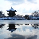 경복궁(景福宮)의 설경 이미지