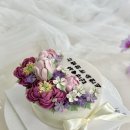 꽃자람떡케이크