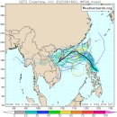 가을태풍 시즌 재개, 17호 태풍 미탁 발생 예보 시작 이미지