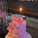 송파생화케이크 웨딩 기념일 버터플라이케이크 후기