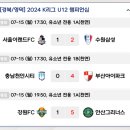 [초등][예선 4일차 결과] 2024 GROUND.N K리그 U12 챔피언십 이미지
