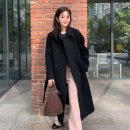 겨울맞이 소비기록 룩캐스트 아트레인 캐시 더블코트 블랙 이굿위크 할인