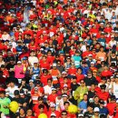 공단 대구지부와 대경상록자원봉사단 ‘2023 대구국제마라톤대회’ 거리 응원 이미지