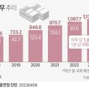 재정적자 2·3월 평균 30조…연간 70조 이상으로 불어날 듯 이미지