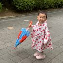 세돌아기 우비 추천, 알파베베 M사이즈 아기 장마템 후기