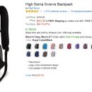 amazon) High Sierra Swerve Backpack. $33.24 (67% ↓) 이미지