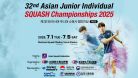 [GC1 Day4] 32nd Asian Junior Individual SQUASH Championship 2025