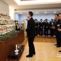 장동혁, 故 이해찬 전 총리 빈소 조문…"뜻 받들어 좋은 정치 하겠다"