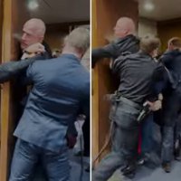 “이스라엘 위한 전쟁”… 청문회서 항의하다 끌려나간 美 전 해병대원