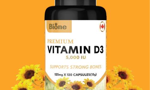 비타민D3 영양제 "바이원 프리미엄 비타민D3"