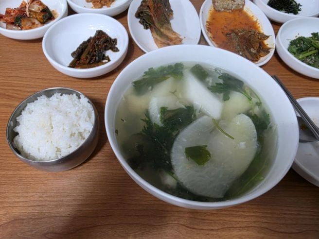 [부산] 오뚜기식당 feat 도다리 쑥국