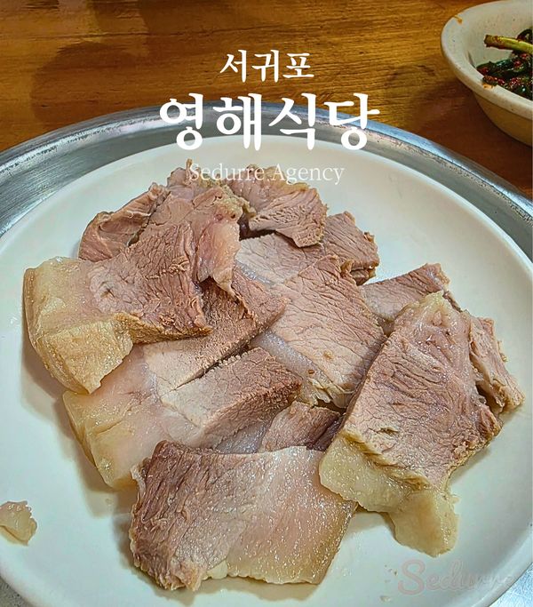 제주 서귀포 현지인 맛집 영해식당 수육 냉면 몸국까지 찐이었던 곳