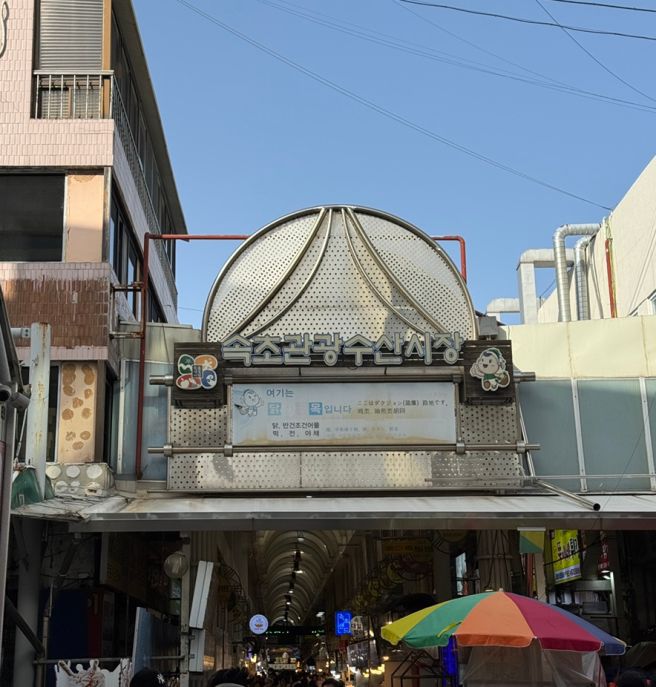 찐이었던 속초맛집 감나무집 감자옹심이 먹고 중앙시장 정이네까지