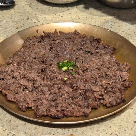 서울 미슐랭 마포맛집 역전회관 메뉴 바싹불고기