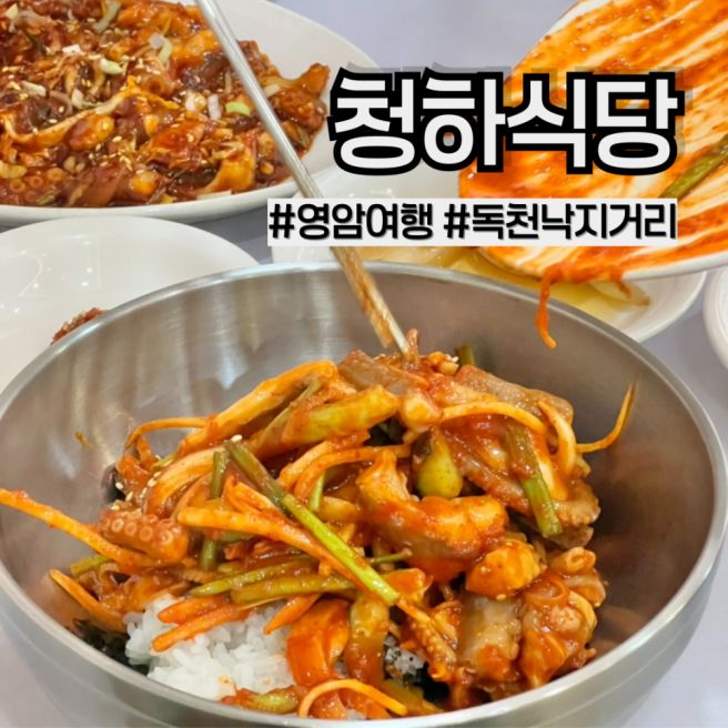 전남 영암 청하식당) 목포 근교 주말 나들이 낙지거리 방문 후기