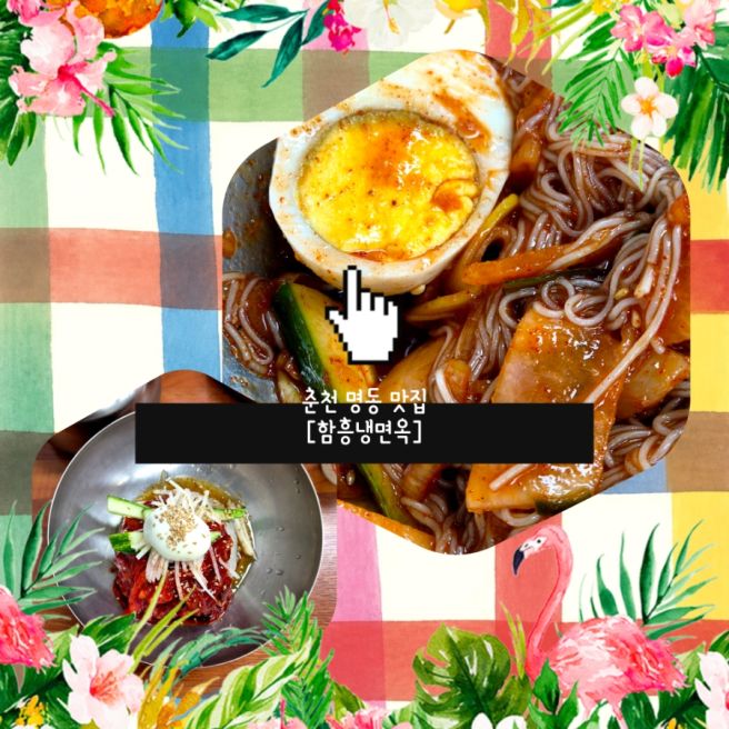 춘천 명동 맛집 [함흥냉면옥] 쫄깃한 면발이 매력적입니다!