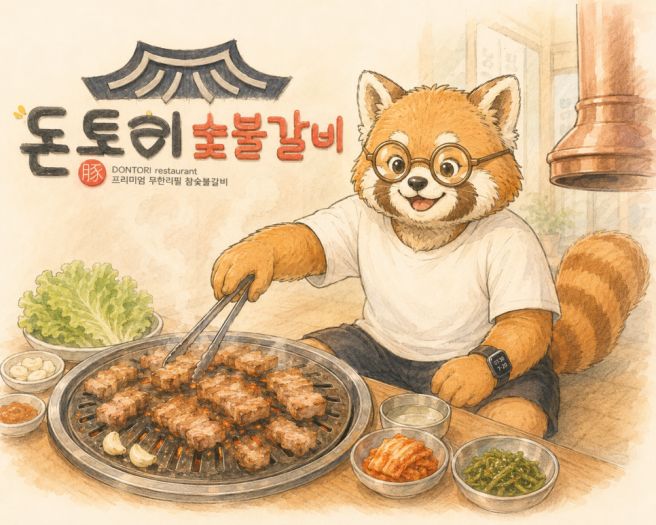 경산옥산동맛집 가족과 함께 찾은 돈토리 숯불갈비 옥산점