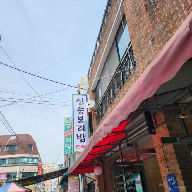 청주 육거리시장 오랜 보리밥 맛집 '신송 보리밥'