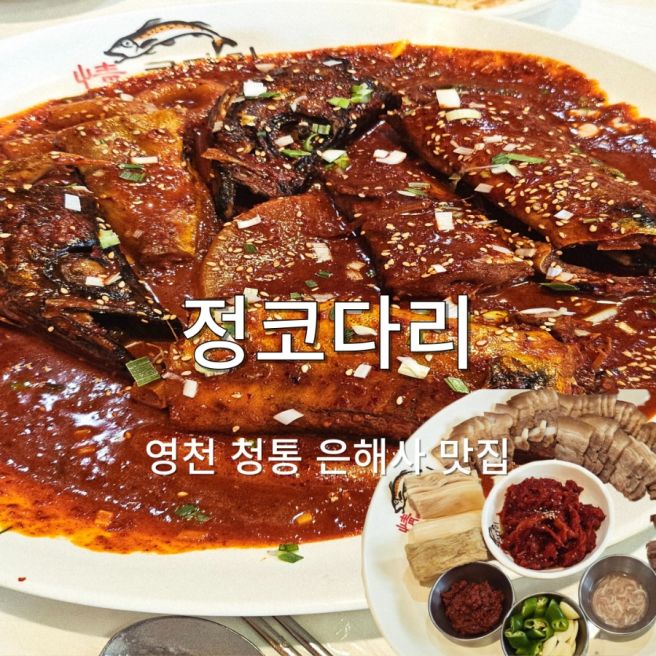 영천 은해사 맛집 청통면 정코다리 코다리조림 보쌈