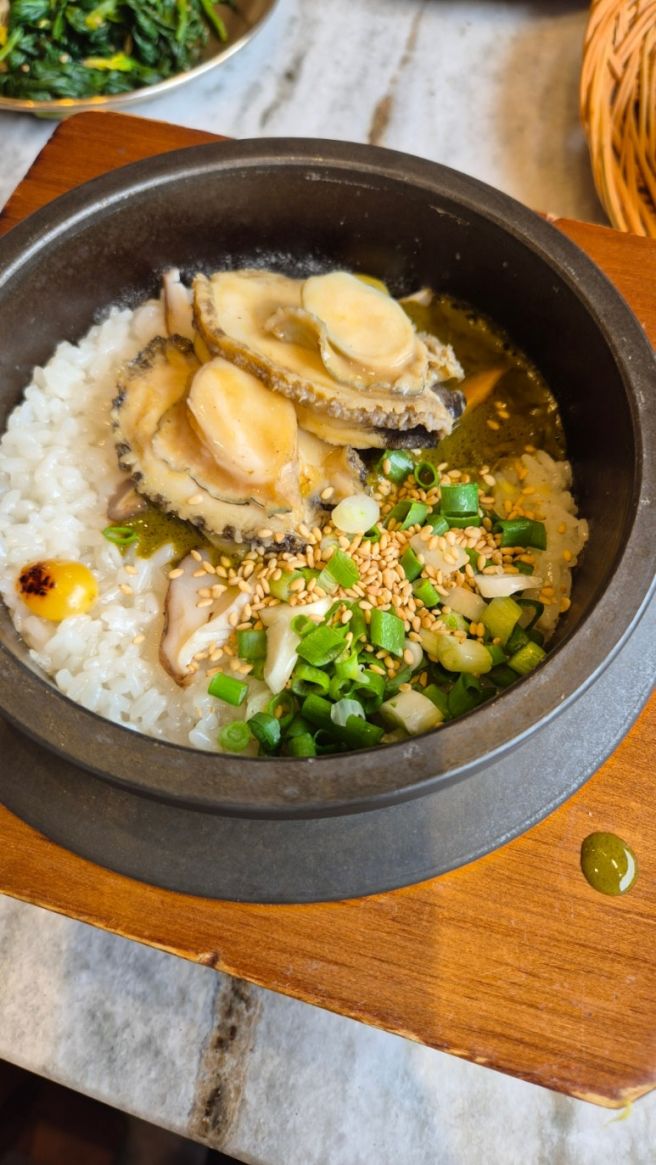 [해녀솥밥경산점] 경산 백천동 맛집 : 깔끔한 한정식 룸식당 맛집 전복 솥밥 전문점