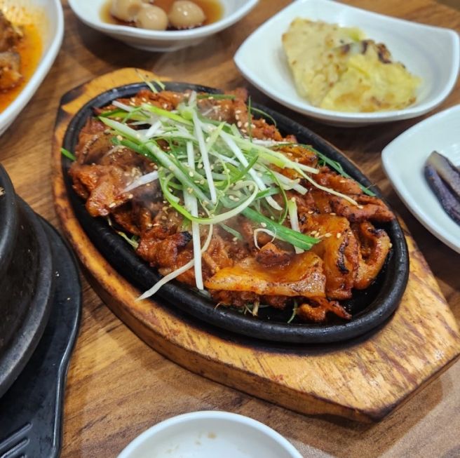 구미 산동 현지인 맛집 산동장안식당｜가성비 좋은 석쇠불고기 청국장 정식