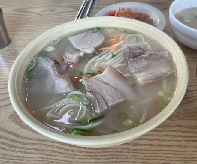 제주 현지인 추천 고기국수 맛집 골막식당 주차가능