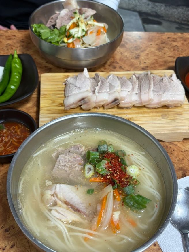 [제주 제주시 동진식당] 고기국수 맛집 내돈내산
