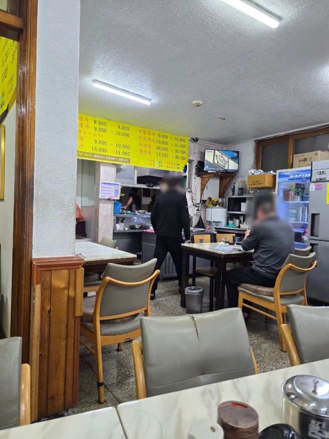 제주시 멸치국수 잘하는 식당 파도식당 멸치국수