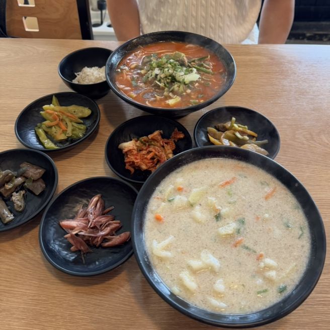 제주시 칼국수 동문시장맛집 관덕정들깨칼국수