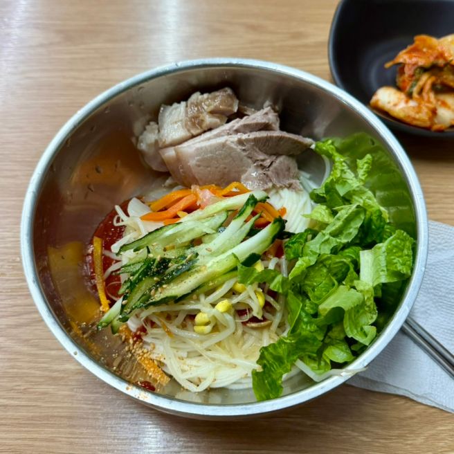 제주 동문시장 맛집 동진식당 고기국수, 비빔국수 추천
