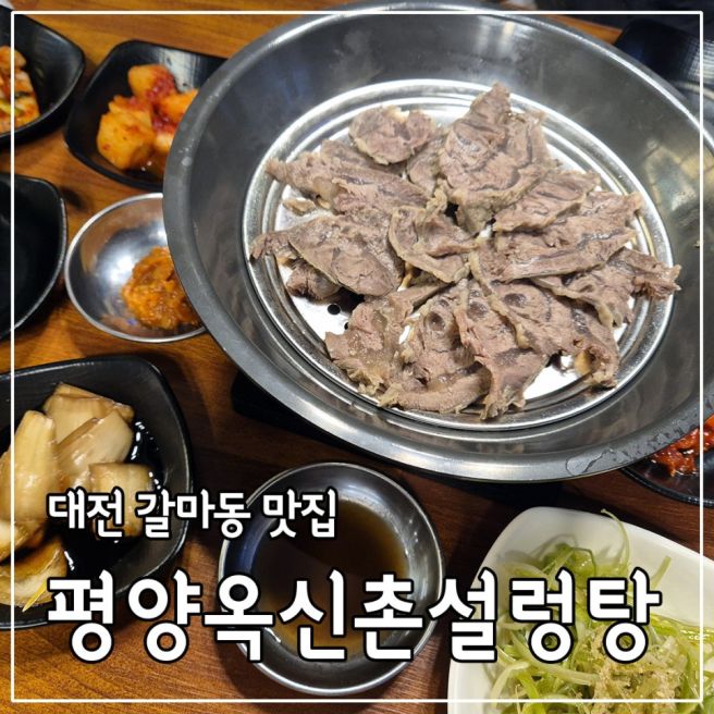 대전갈마동맛집 평양옥신촌설렁탕