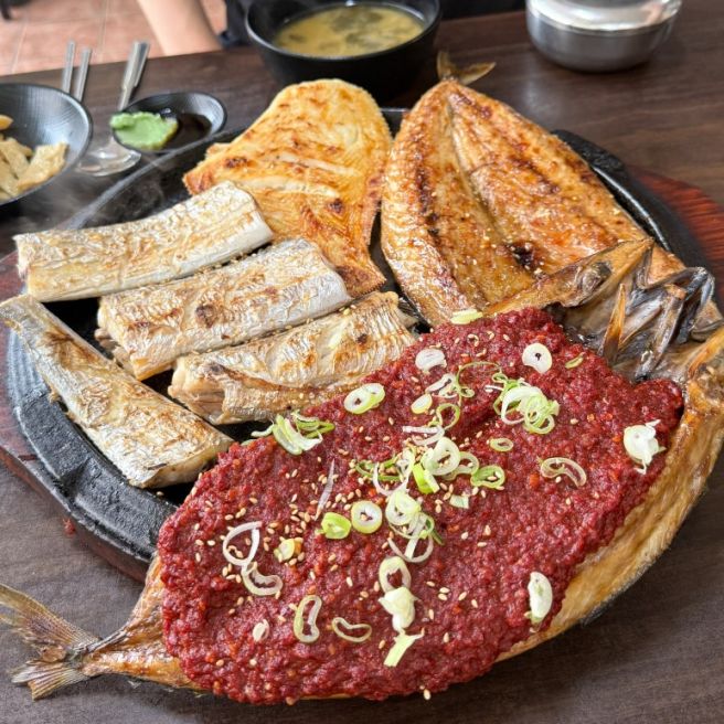 구미 생선구이 맛집 상모 '참숯생선구이' 웨이팅