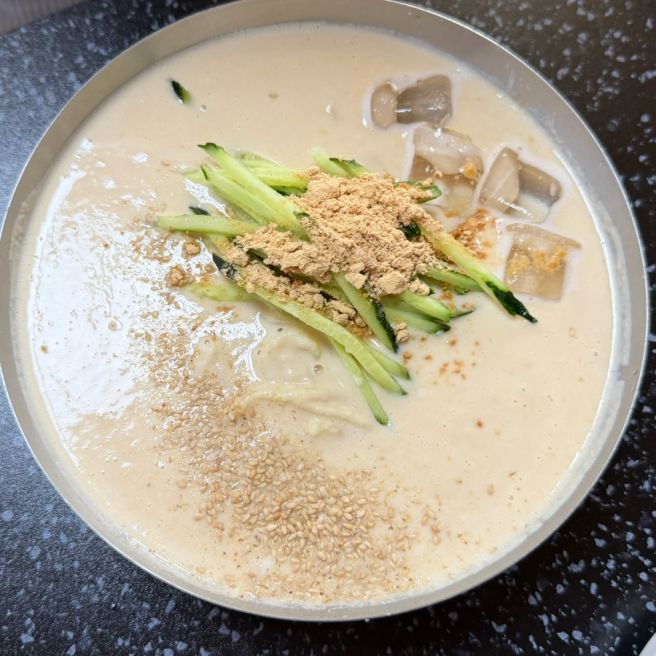 재주 화순해수욕장 도민맛집 콩국수 냉우동 아이랑 명경식당