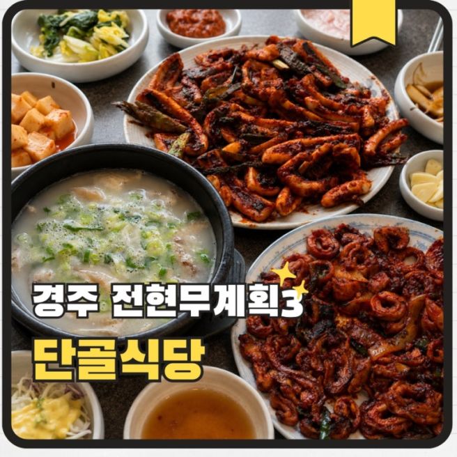 경주 맛집 경주단골식당 전현무계획3 오징어불고기와 막창불고기 국밥후기