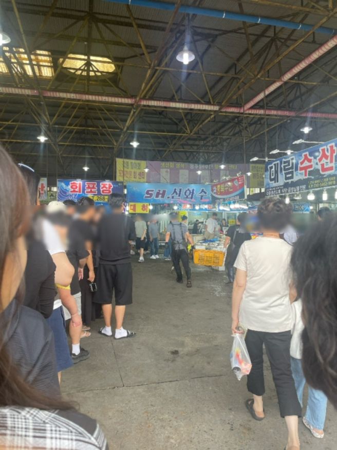 추석때 즐긴 대하구이, 가리비술찜, 일진왕족발