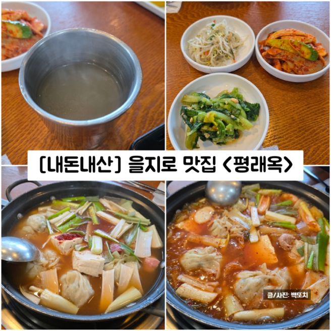 [서울/중구] 을지로 만두전골 맛집 충무로 "평래옥" 내돈내산 솔직후기 (feat. 평양냉면)