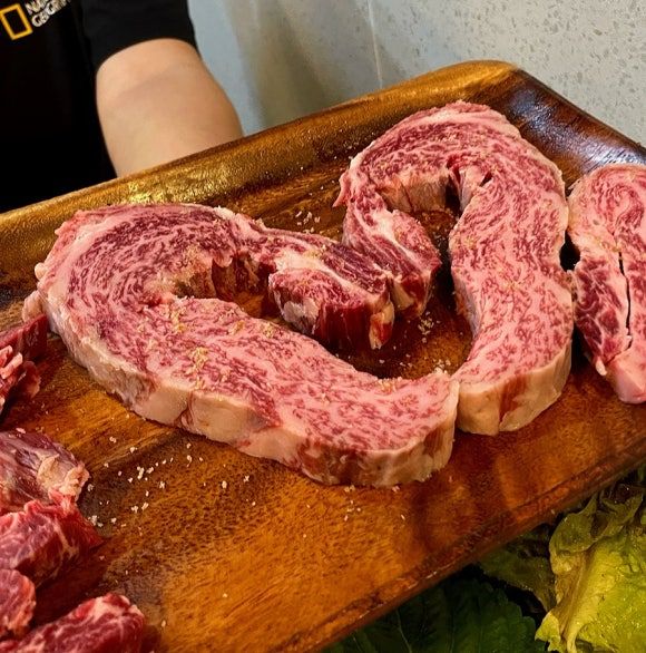 영주 깔끔 깔쌈 친절 소고기 맛집 ' 소백산생고기 '