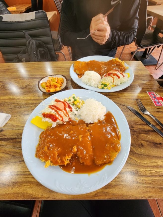 #맛집밥상 광명사거리 근처 오뚜기돈까스 방문후기