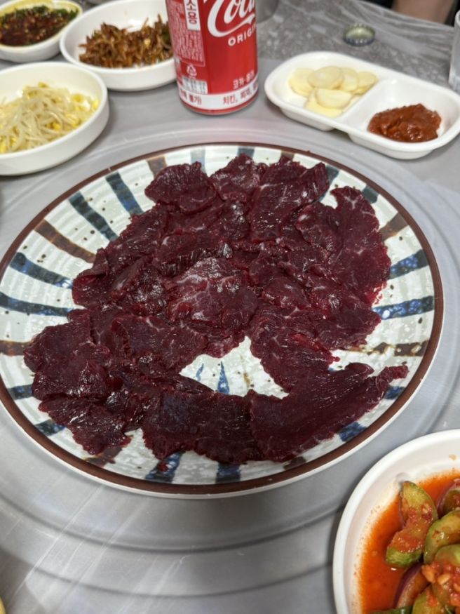 [경북 김천시 성내동] 로컬 찐맛집&amp;술집 장성불식당 방문 후기 - 한우뭉티기, 감자전