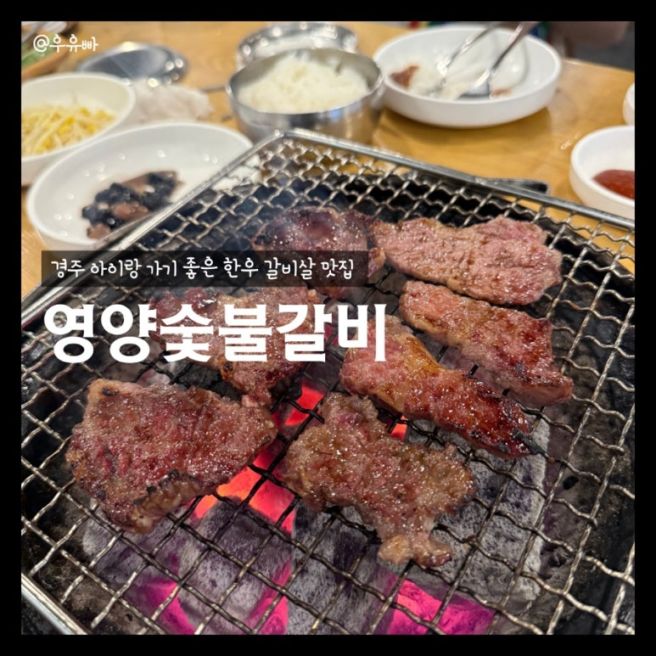 경주 한우 갈비살 맛집 영양숯불갈비 || 예약 주차 웨이팅팁
