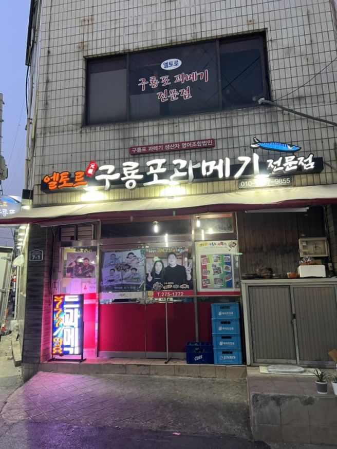 [포항맛집] 엘토르 구룡포과메기 전문점 / 포항돌곱창 /장기식당 / 월포백번횟집